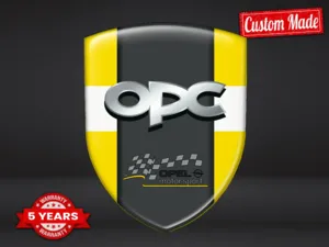 OPC Pegatinas Automotrices Resistentes Universales Modernas